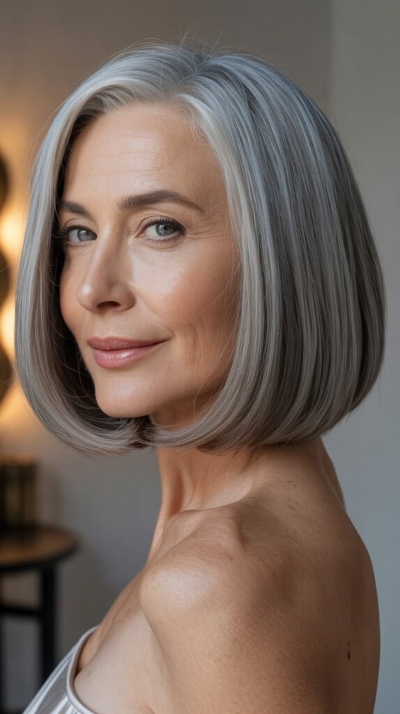 Sleek Straight Bob