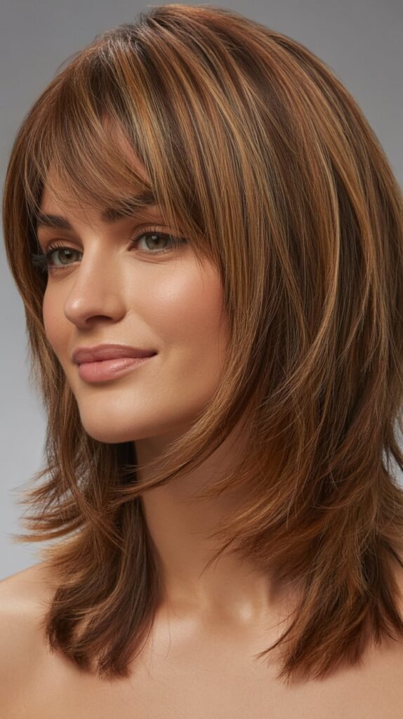 Layered Shag with Bangs