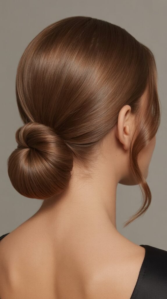 Sleek Low Bun