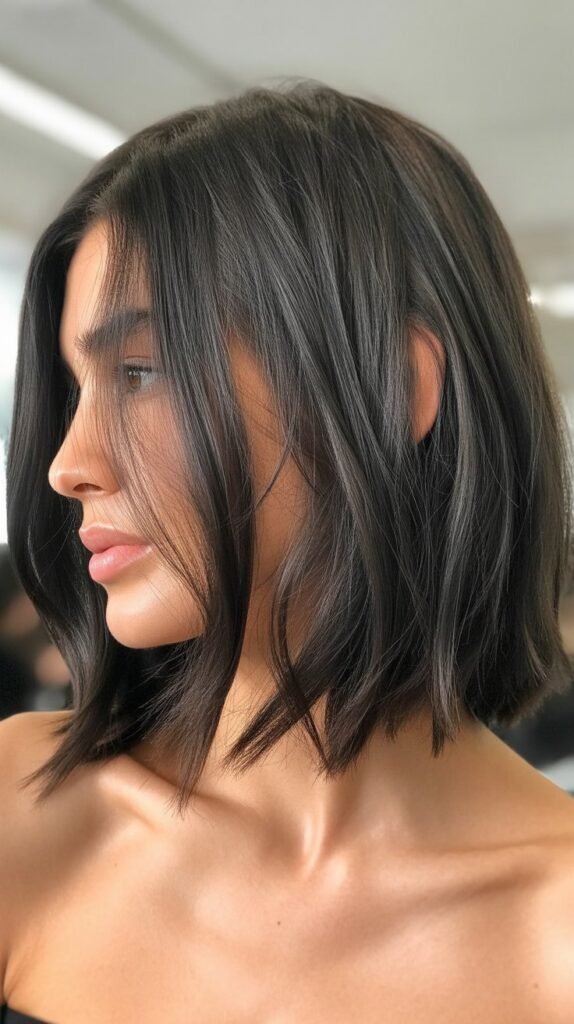 Textured Lob with Razored Ends