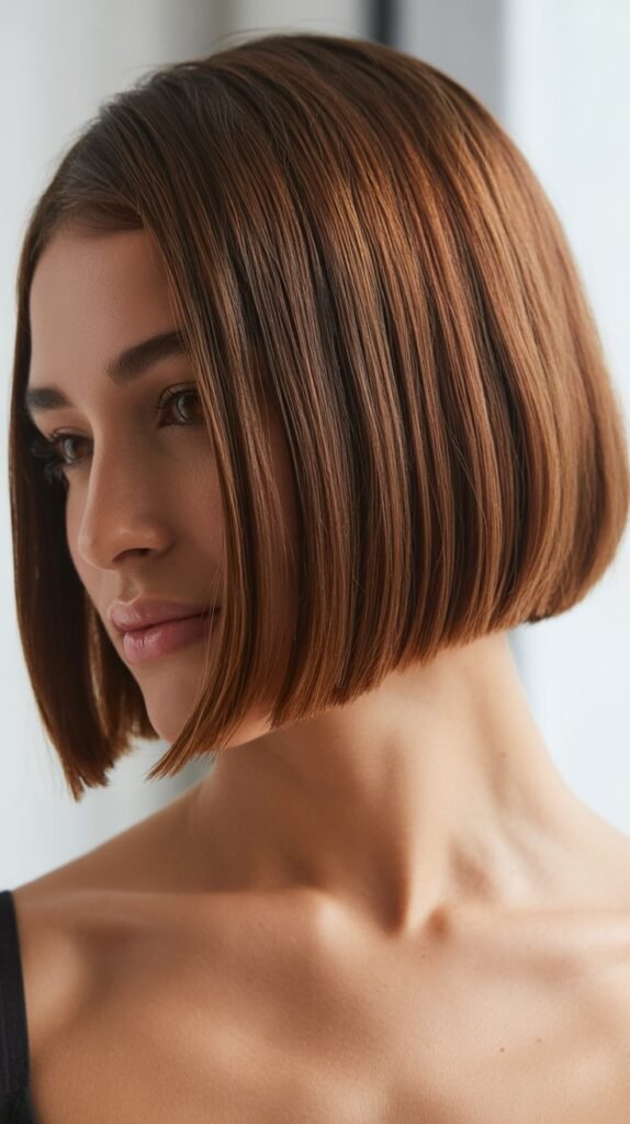 Chin-Grazing French Bob