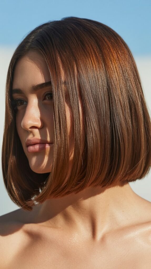 The Shaggy Mid-Length Cut With Choppy Layers