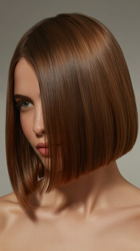 Classic Straight Long Bob