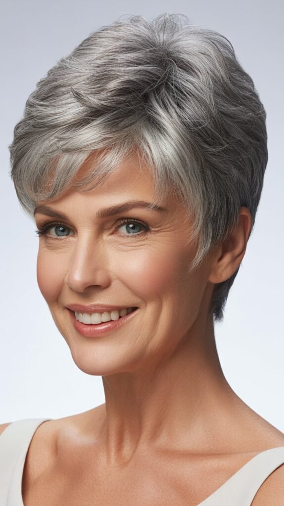 The Voluminous Crown Pixie