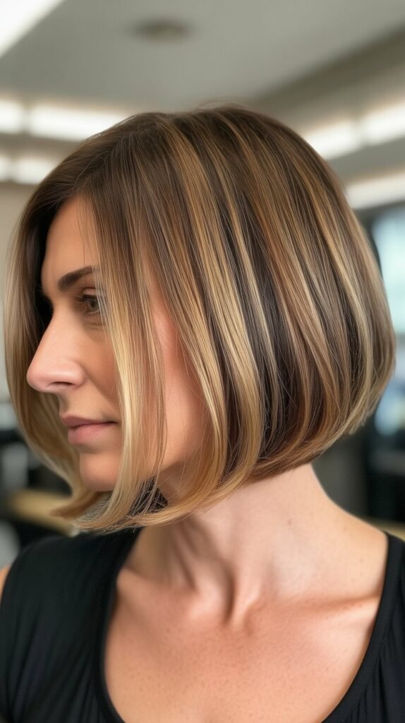 Bob with Subtle Balayage