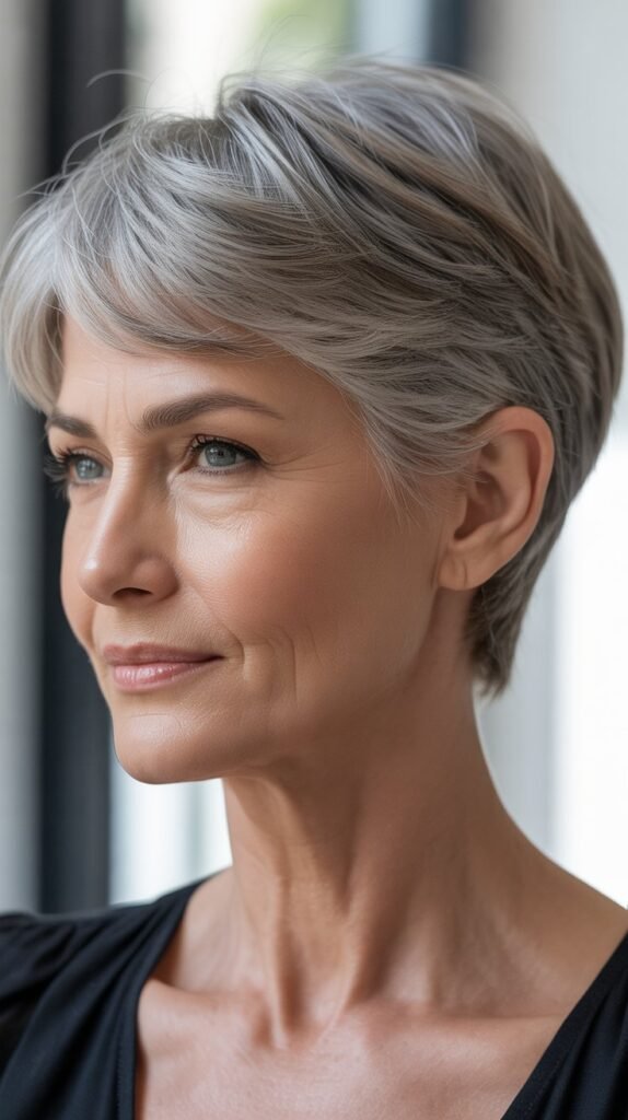 Close-Cropped Cut for Minimalist Style