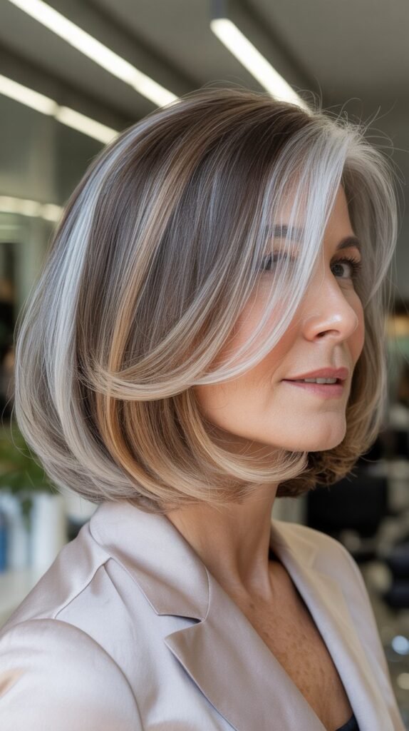 Bob with Balayage