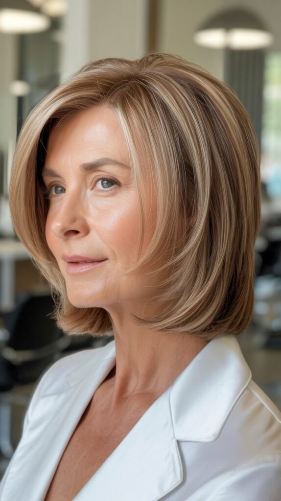 Stacked Bob with Modern Updates