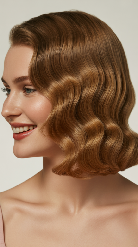 Vintage Hollywood Waves