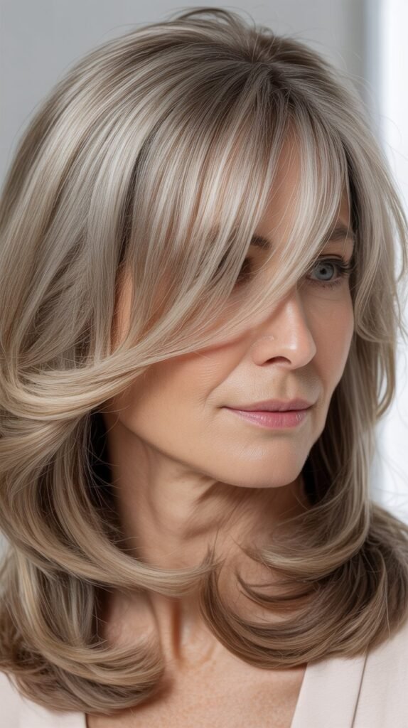 Long Side-Swept Fringe