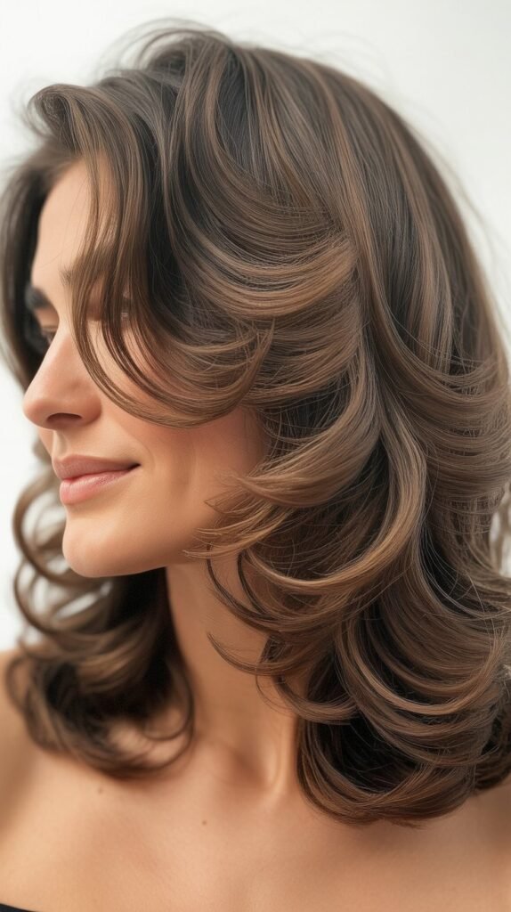 Stacked Layers in Back