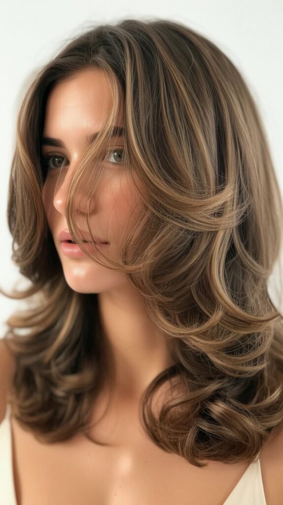 Textured Layers With Beach Waves
