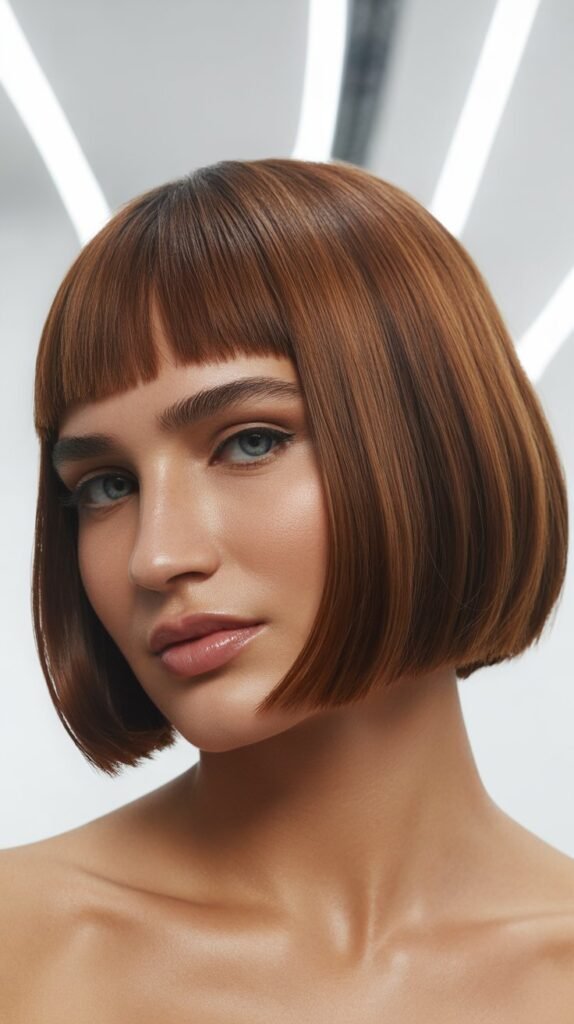  French Bob with Micro Bangs