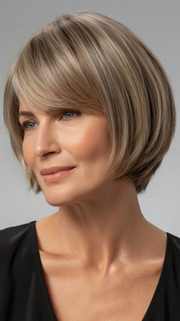 Bob with Piecey Bangs