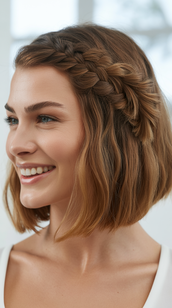 Fishtail Braid on One Side