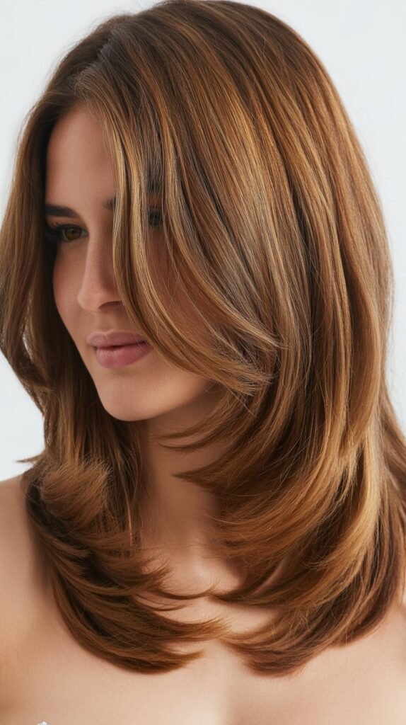 Long Layers With Straight Styling