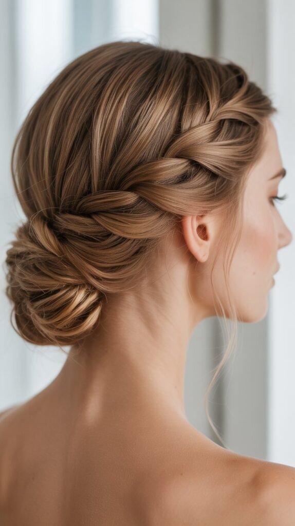 Twisted Side Updo