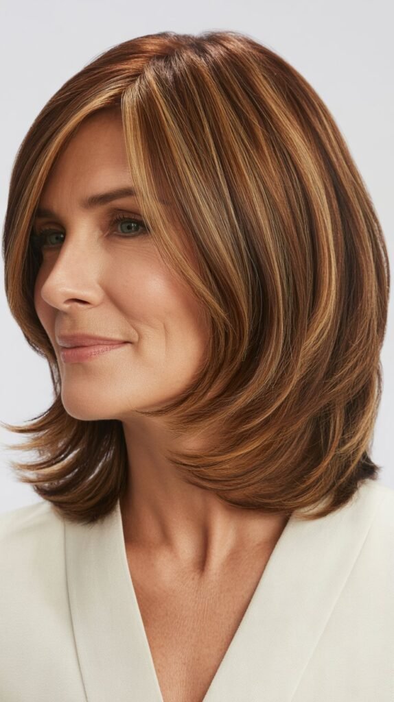 Long Bob with Graduated Layers