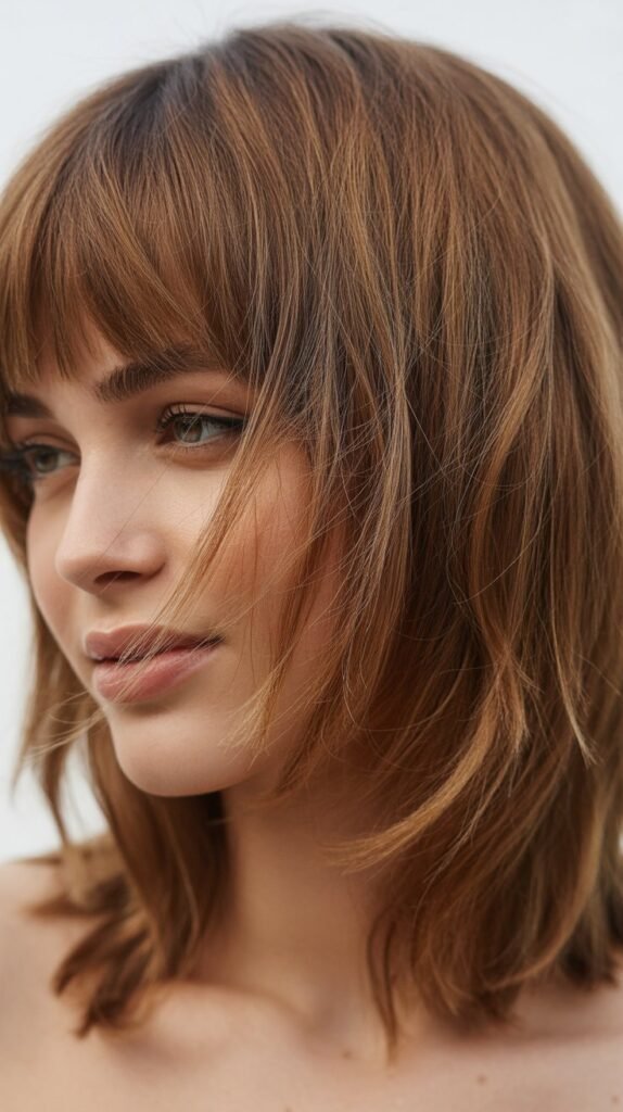 Soft Shag with Baby Bangs