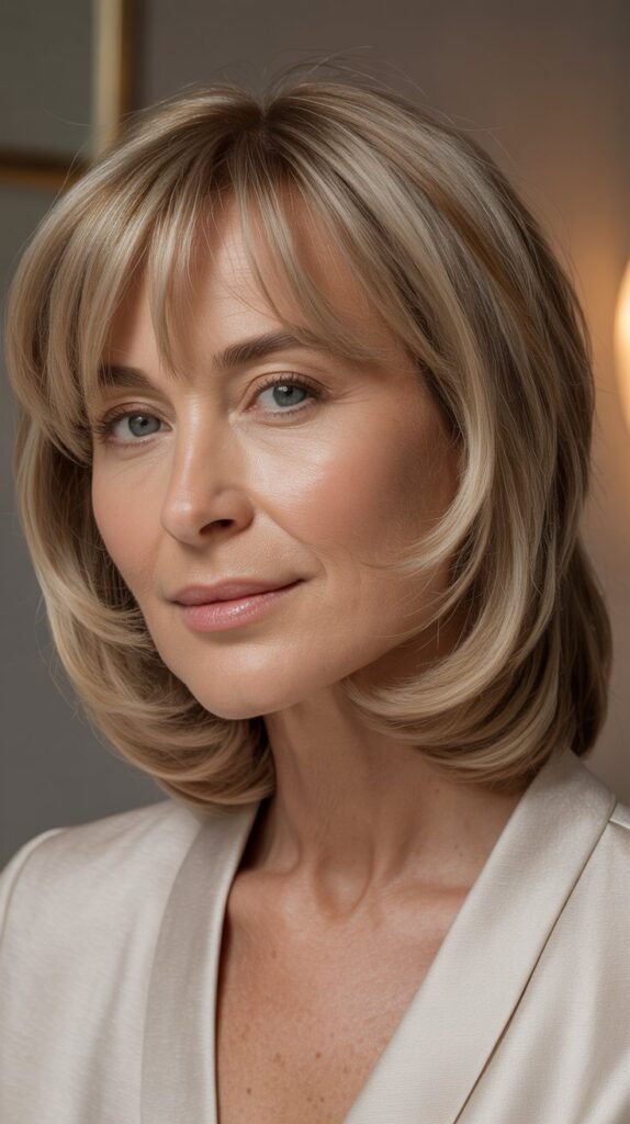  Celebrity Inspiration: Age-Appropriate Icons Rocking Curtain Bangs