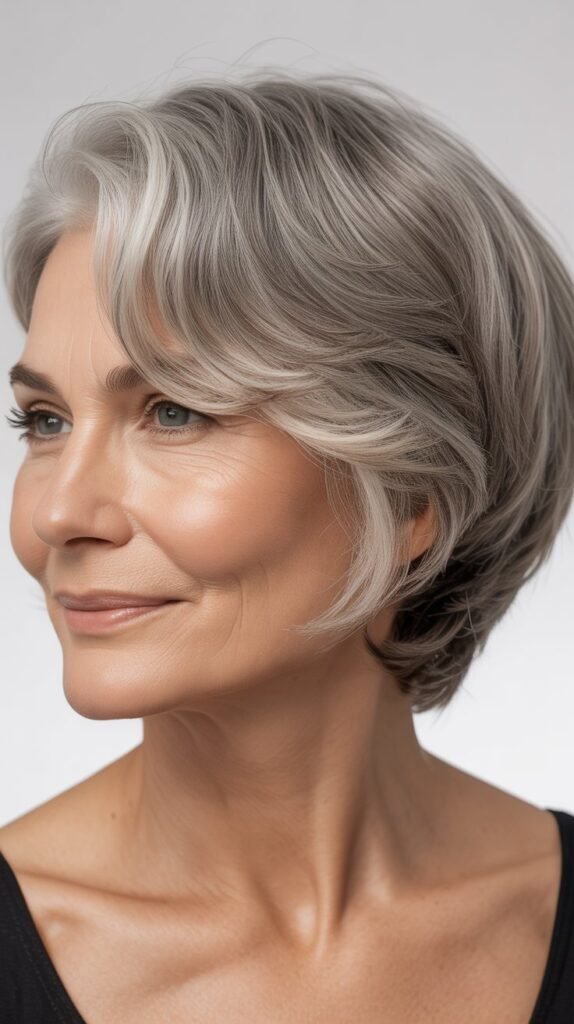 Side-Swept Short Style