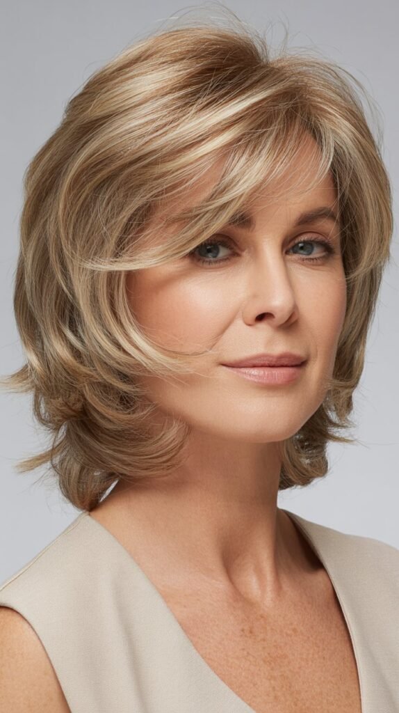 Tousled Shag with Wispy Layers