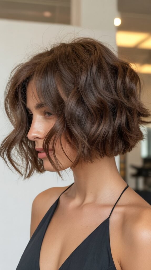  Blunt Cut Messy Bob