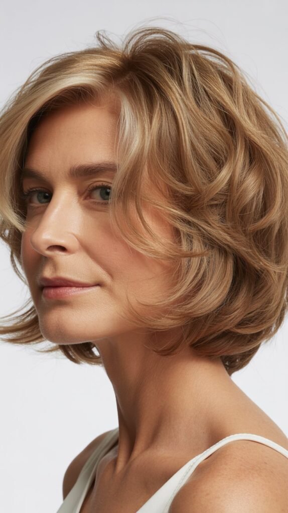 Tousled Bob with Bedhead Texture