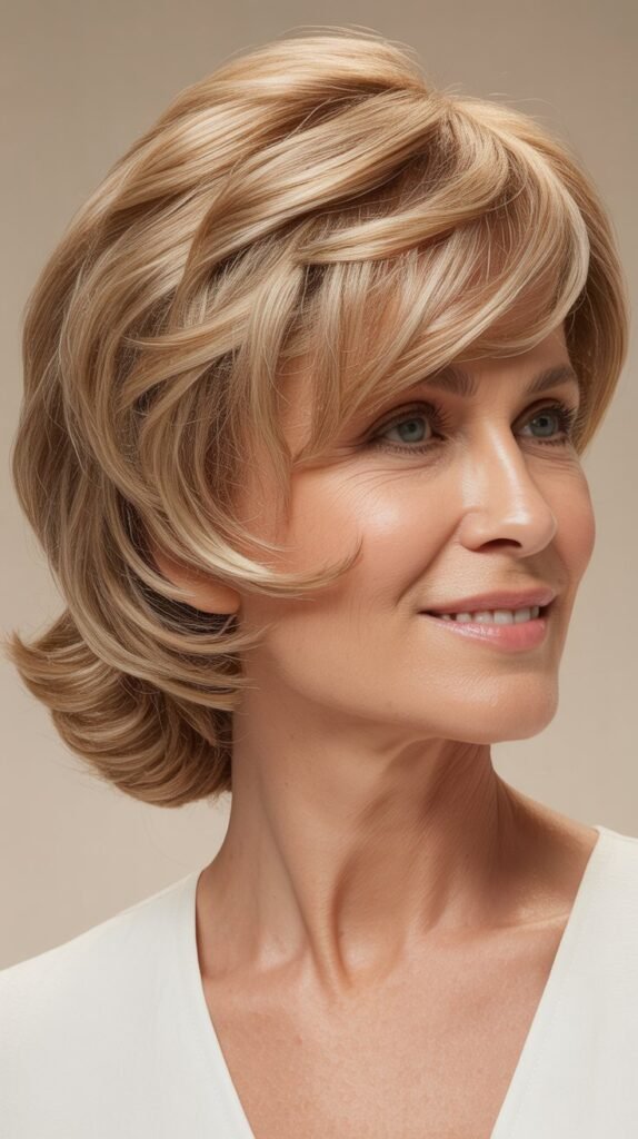 The Soft Layered Crop with Wispy Ends