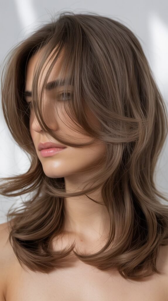 Loose Waves with Curtain Fringe