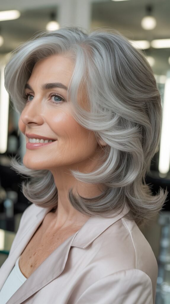 Swept-Back Medium Layers