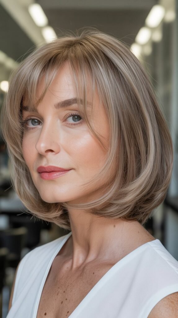 Bob with Wispy Bangs