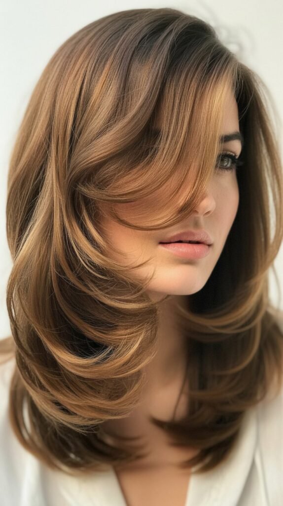 Swoopy Side-Swept Layers