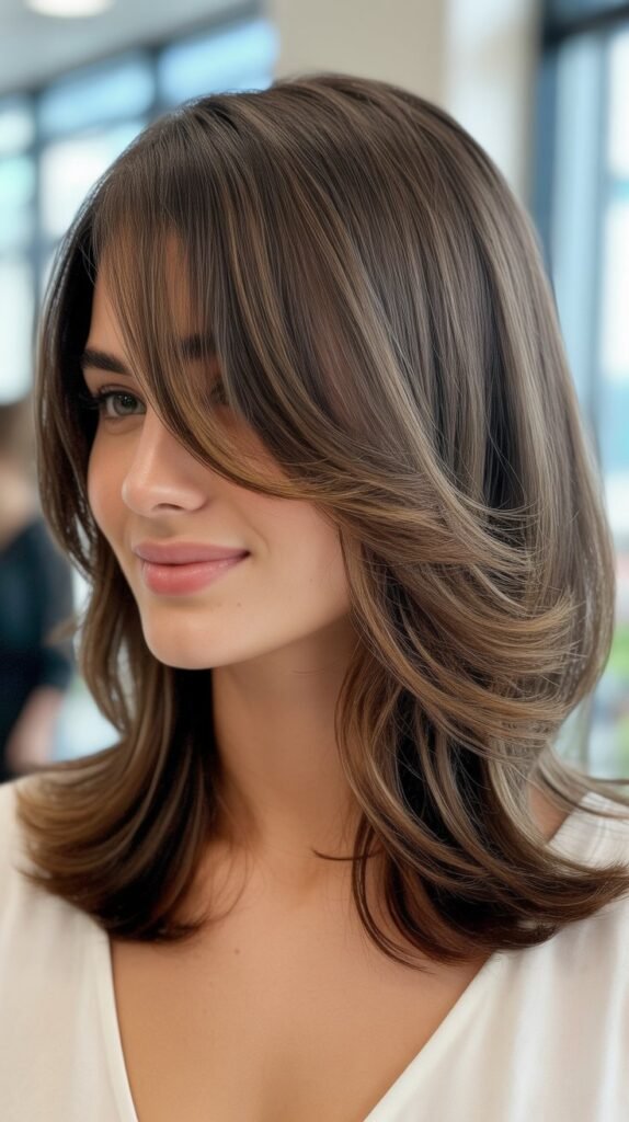 Angled Lob With Side-Swept Layers
