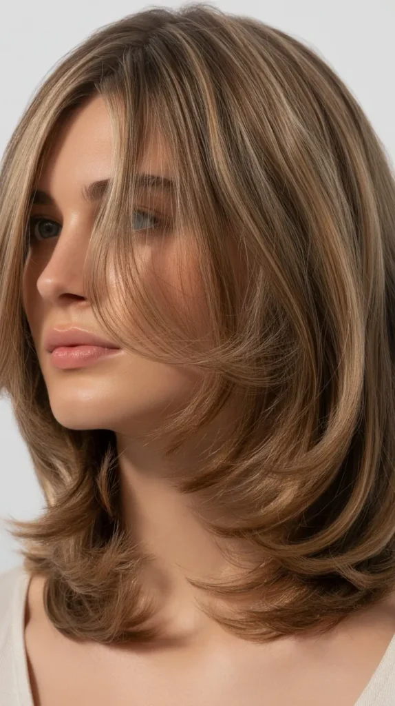 Shoulder-Length Cut With Face-Framing Layers