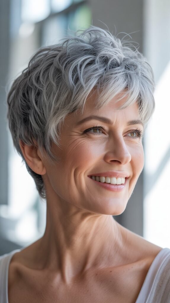 The Textured Choppy Pixie