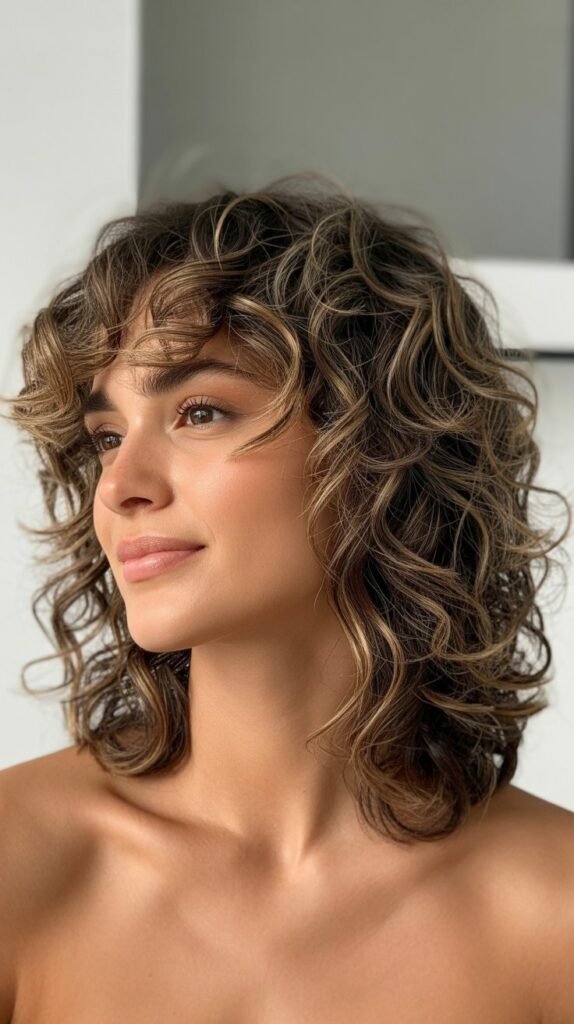 Angled Layers for Round Faces