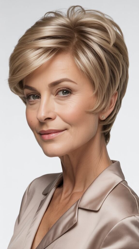 Swept-Forward Pixie for Dramatic Flair