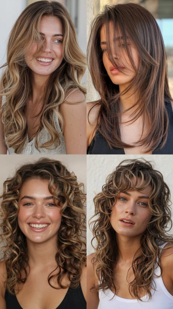 50 Long Layered Haircuts to Try—Front & Back Views 23 Extreme Long Layers