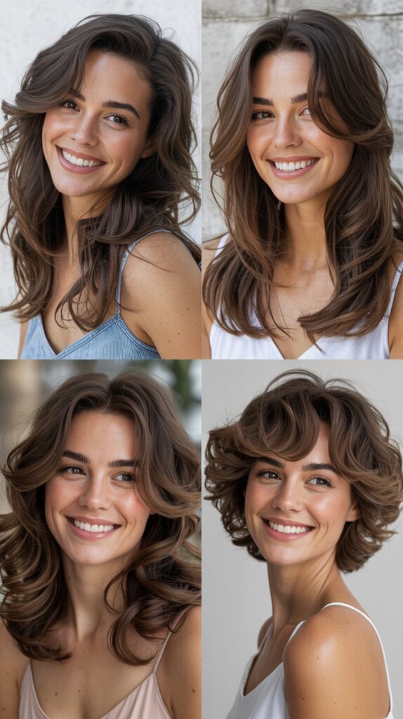 Romantic Face-Framing Layers