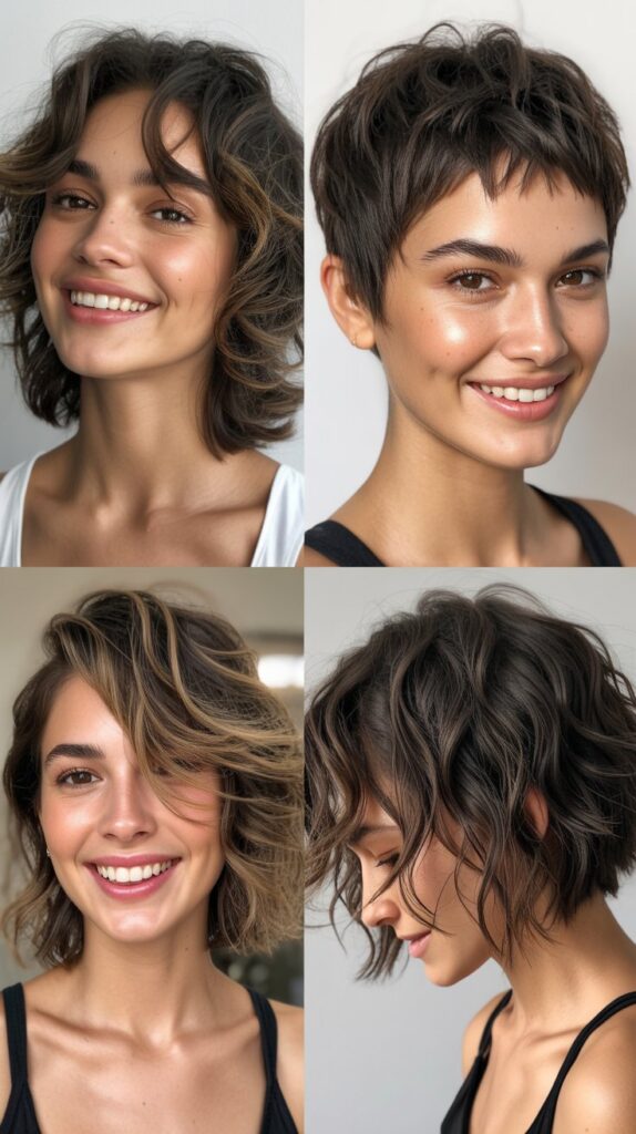 At-Home Shag Haircut Tutorial for Messy Layers 5 The Point-Cutting Technique for Messy Texture