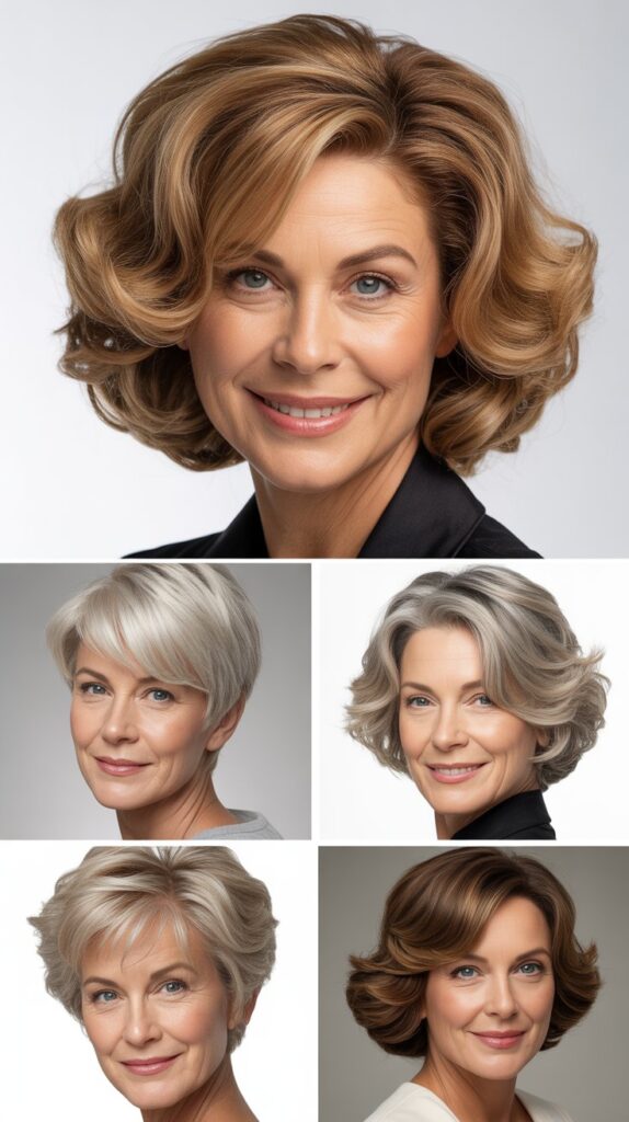 Voluminous Blow-Out Bob