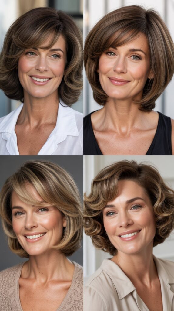 The Layered Bob for Thick, Dense Hair