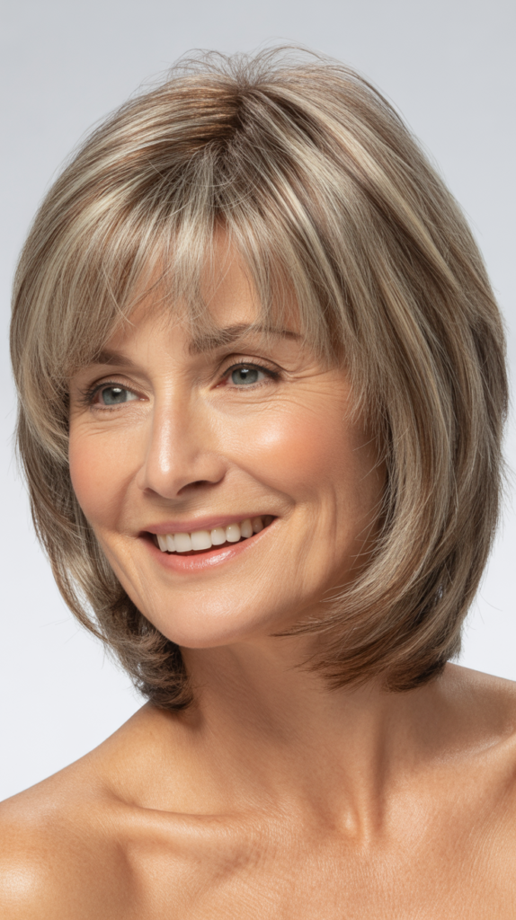 The Bob with Piecey Bangs