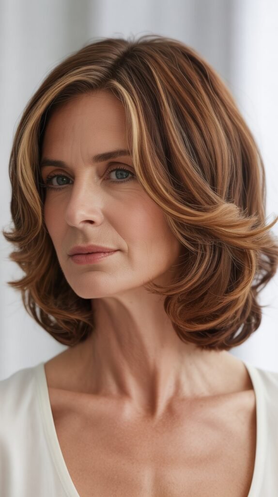  Long Bob with Soft Waves