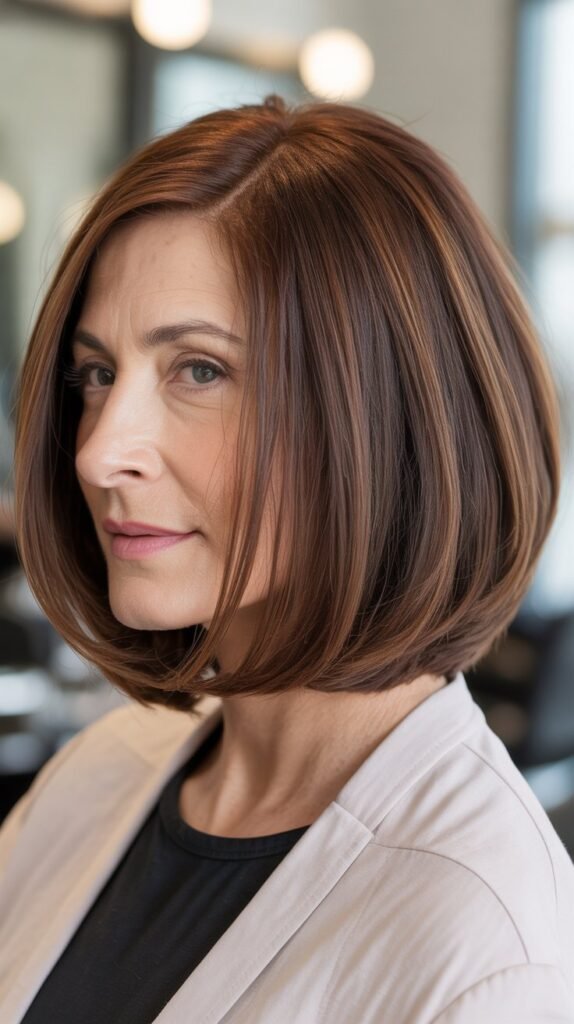 Angled Bob (A-Line Bob)