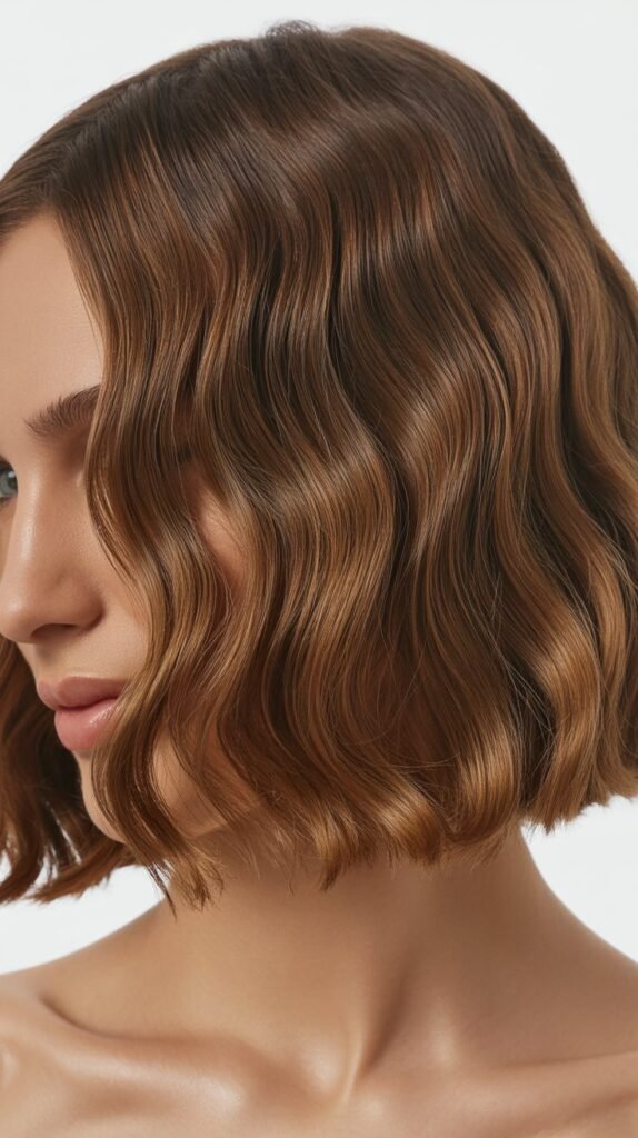French Bob for Wavy Hair