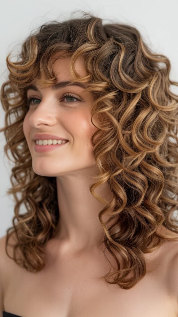 Layered Curls for Diamond Faces