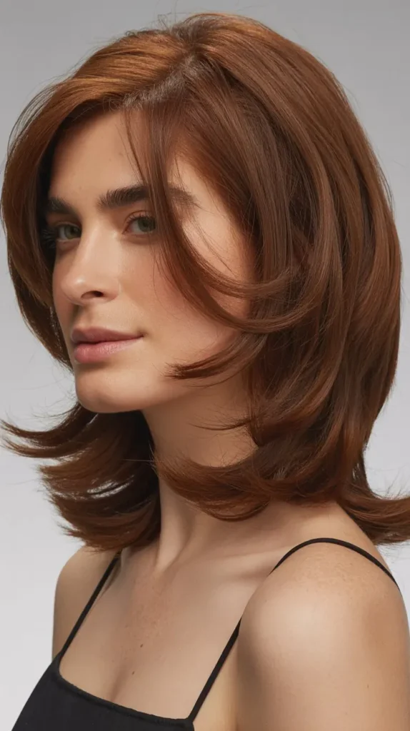 Shoulder-Length Cut With Convex Layers