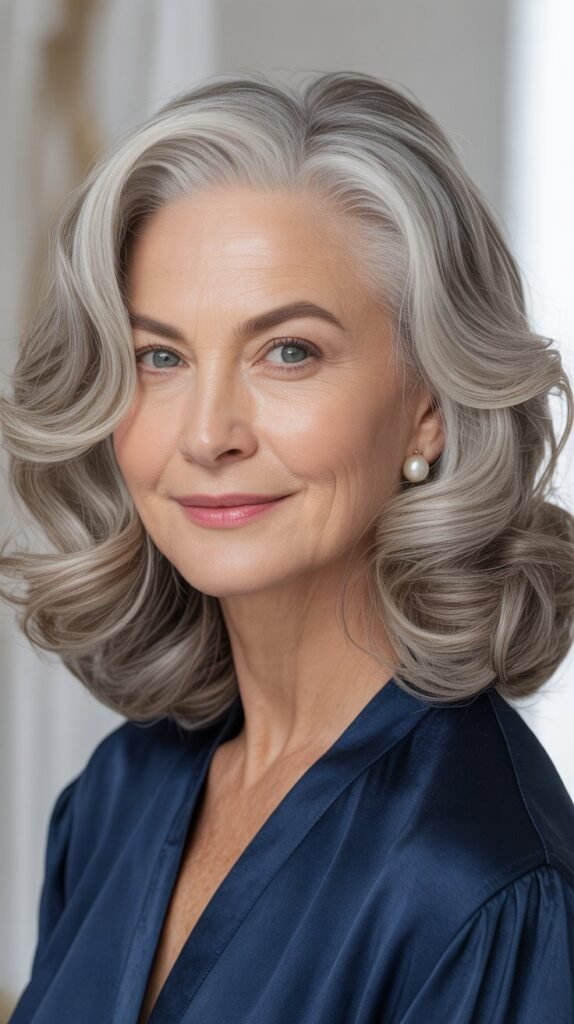 Soft Shoulder-Length Waves